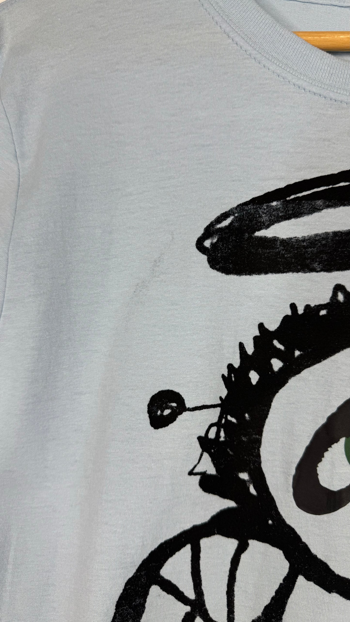 All Angels Are Aliens x Ninety One Baby Blue 1/1 Tee (M2)