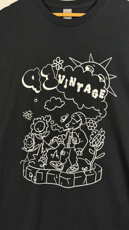 Ninety One Black Dingo Garden Tee (XL)