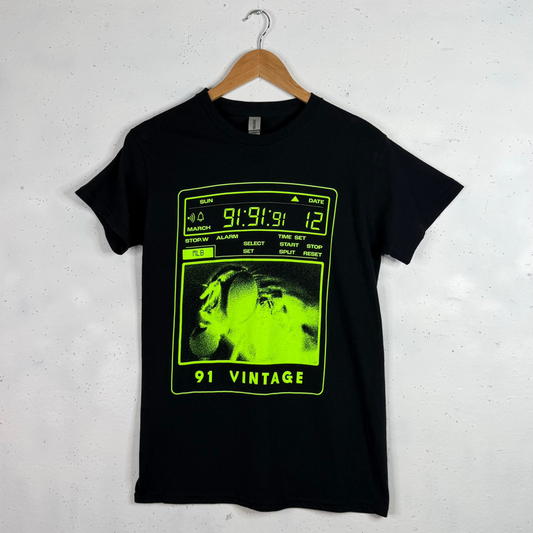 Ninety One Black Neon Fly Tee (S ONLY)