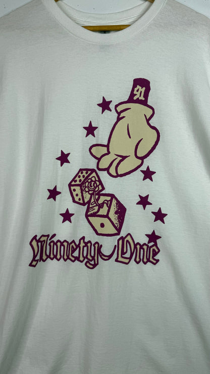 Ninety One White Dice Tee